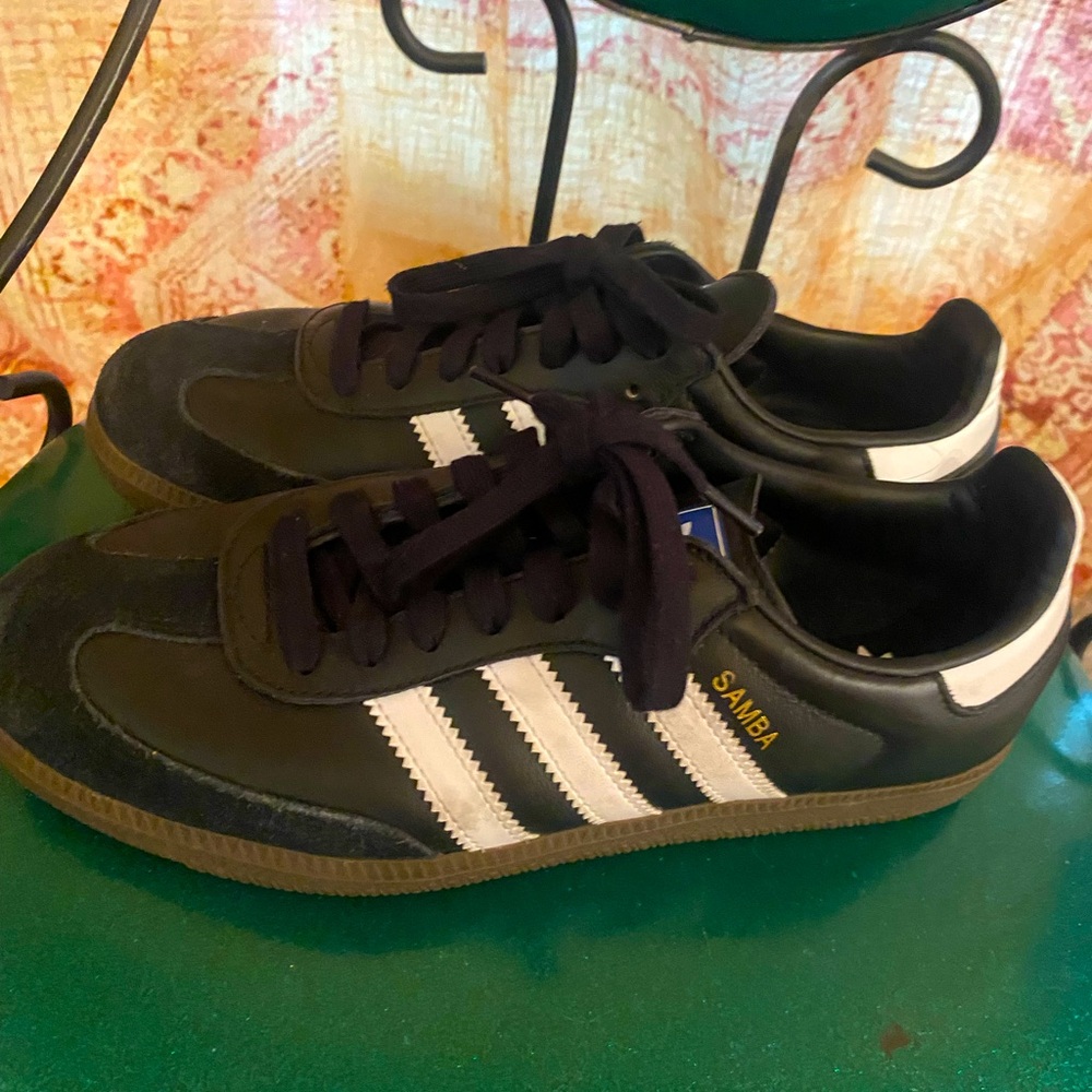 Adidas Samba Leather sneakers black size 38